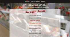 Desktop Screenshot of chatermeatmarket.com